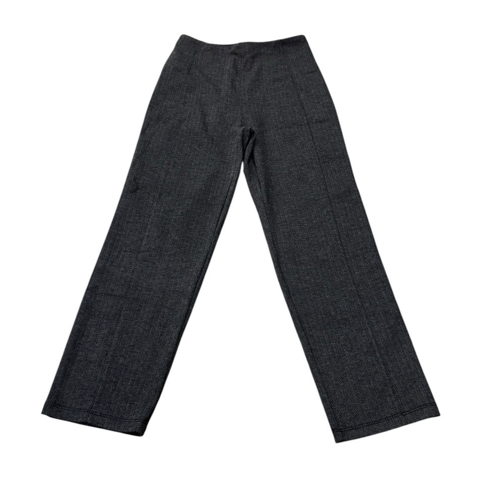 Stylish Gray pull on Wide-Leg Pants Liverpool 0P EUC